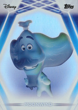 Moonwind Rainbow Foilboard trading card from 2026 Topps 2026 Topps Disney Neon