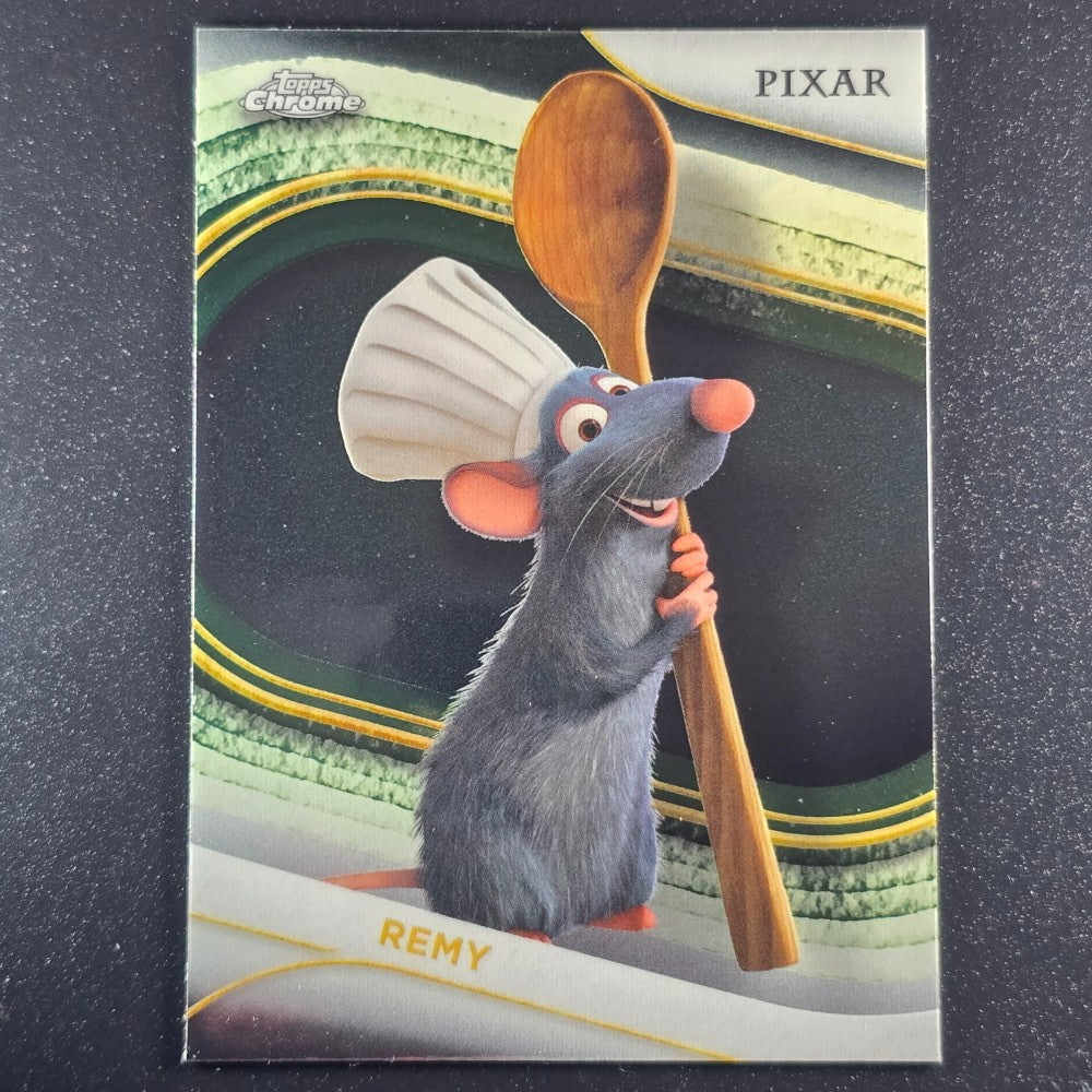 Remy Base Speckle Refractor trading card from 2025 Topps 2025 Topps Chrome Disney